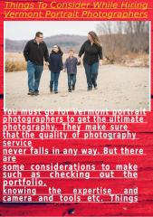 Things To Consider While Hiring Vermont Portrait Photographers.docx