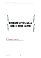 Beberapa Pelajaran Dalam Amal Islami 1 - Sa'id Hawwa...pdf